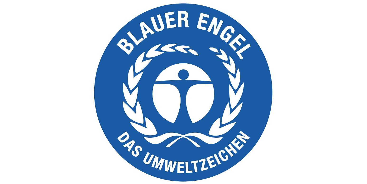 Seit 40 Jahren vergibt das Bundesumweltamt das Siegel Blauer Engel für ökologisch nachhaltige Produkte und Materialien. Abbildung: Bundesumweltamt
