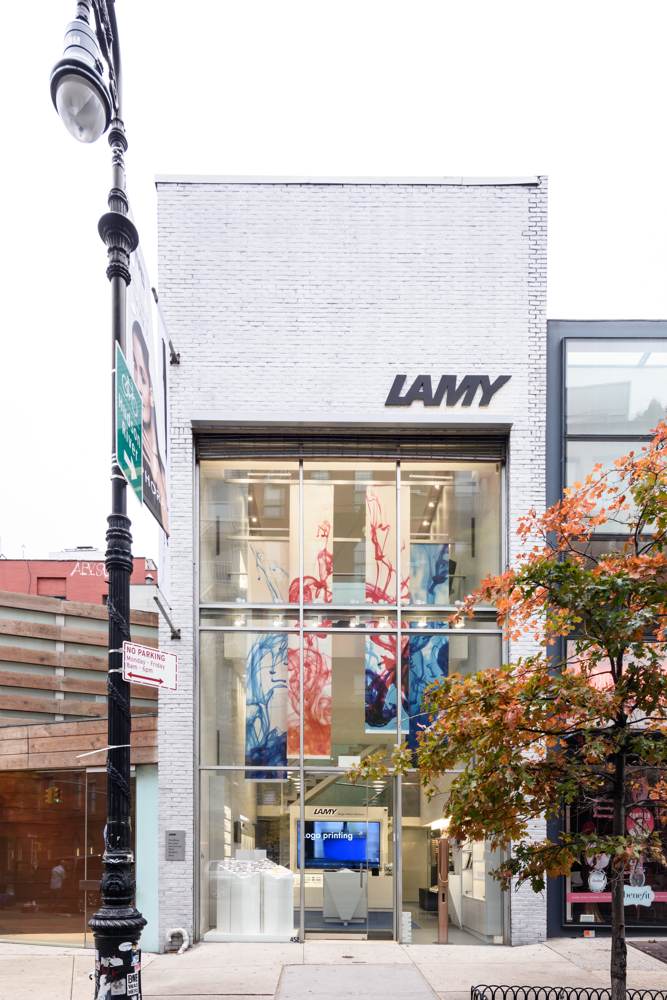 Der neue Concept Store von Lamy in New York. Abbildung: Lamy