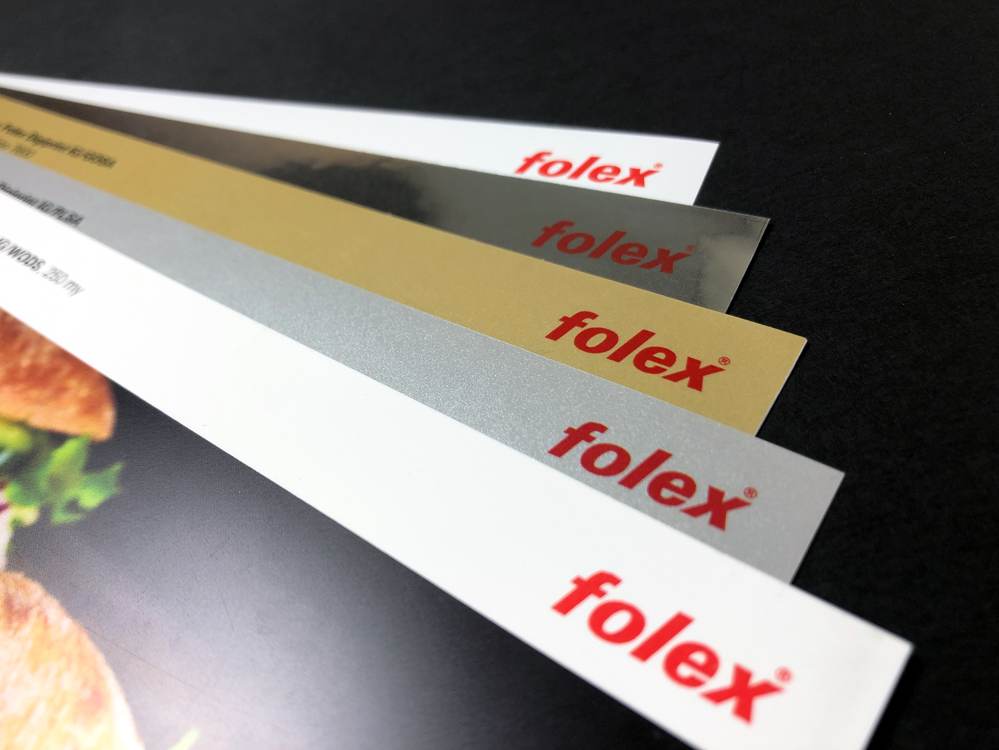 Das in Deutschland und der Schweiz ansässige Unternehmen Folex ist ein Experte in der Veredelung von Folien. Abbildung: Folex