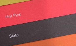 Die vier neuen Farbtöne des Colorplan-Sortiments. Abbildung: Römerturm