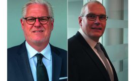 Axel Hennemann (l.) ist neuer Vorstand Vertrieb und Marketing, Sascha Saal übernimmt die neugeschaffene Position des Leiters Mitgliederbetreuung. Abbildung: Büroring