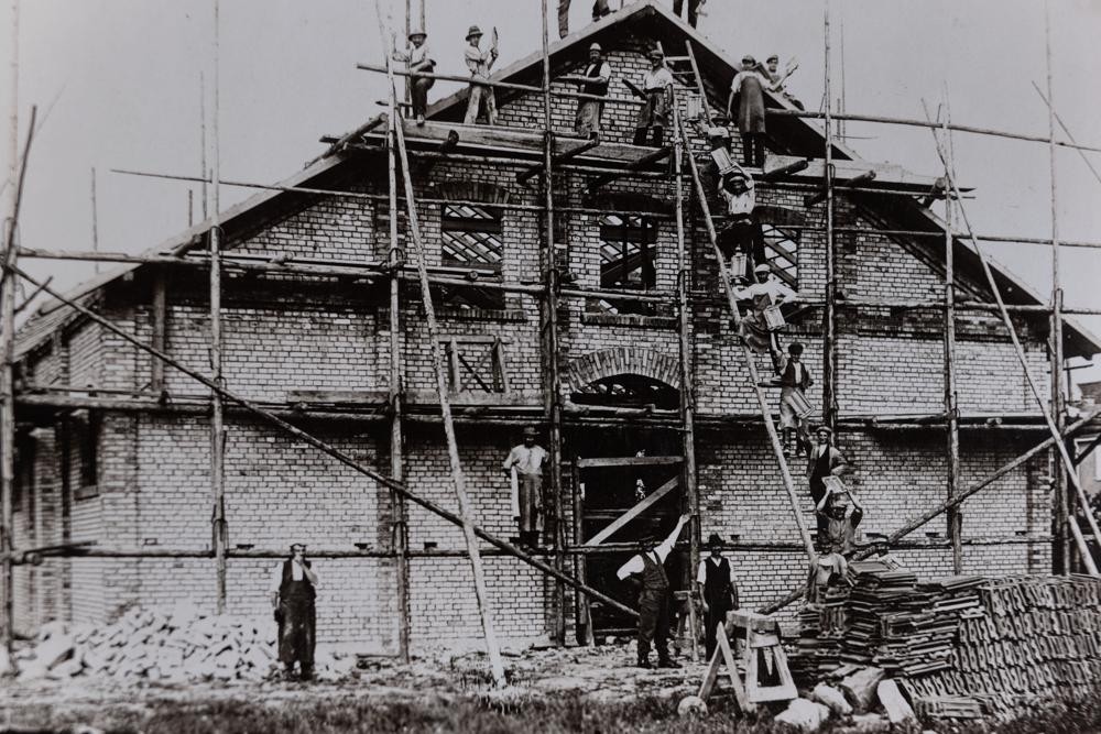 Der Neubau des Findeisen-Firmengebäudes 1928. Abbildung: Markus Jahn