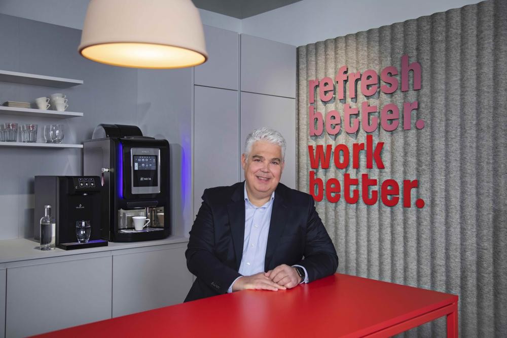 Martin Sesjak, Gründer und Geschäftsführer von Coffee at Work. Abbildung: Silvia Kriens