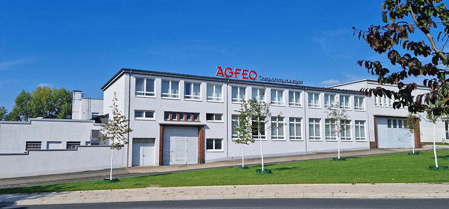 Die Agfeo-Firmenzentrale in Bielefeld. Abbildung: Agfeo