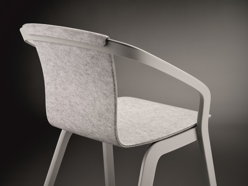 Nachhaltig produzierte Büromöbel: der Stuhl se:mood. Abbildung: Sedus