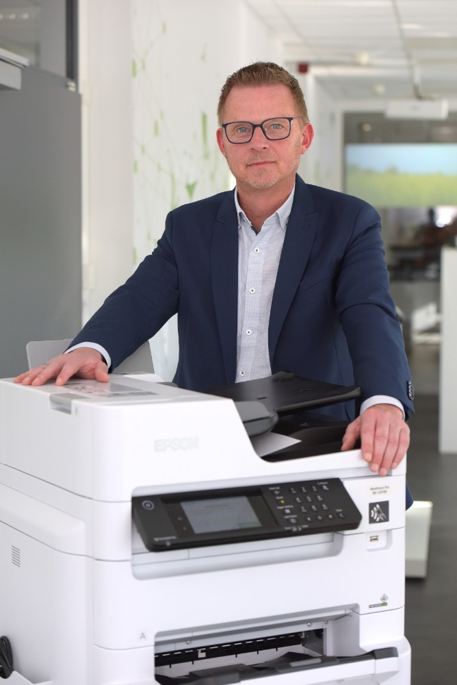 Jens Greine, Head of Sales Office Printing, Epson.