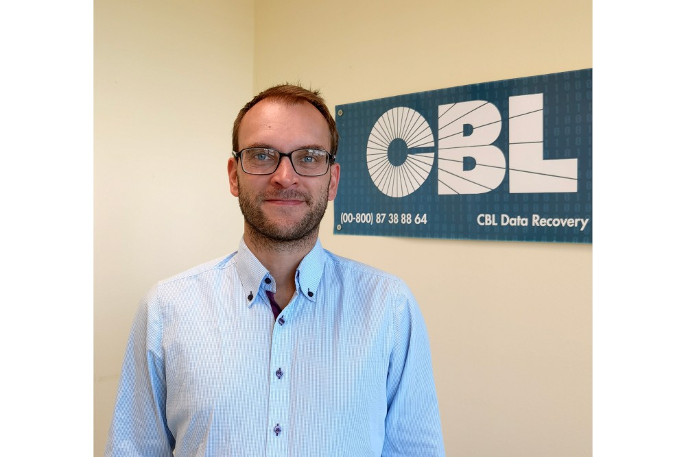 Conrad Heinicke ist Geschäftsführer der CBL Datenrettung in Kaiserslautern. Abbildung: CBL Datenrettung
