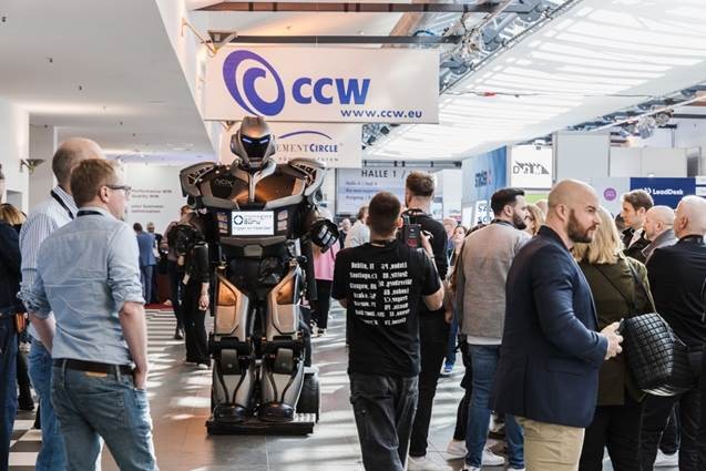 Künstliche Intelligenz war auf der CCW 2025 in verschiedenen Formen zu sehen. Abbildung: CCW