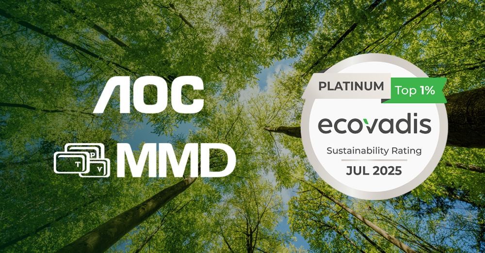 TPV Technology wurde mit der Platinmedaille von Ecovadis ausgezeichnet. Abbildung: TPV Technology