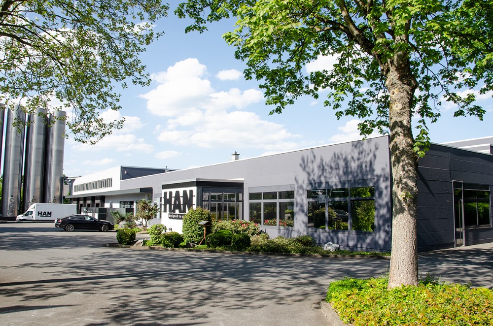 Gebäude der HAN Desktop GmbH, Herford. Abbildung: HAN Desktop GmbH