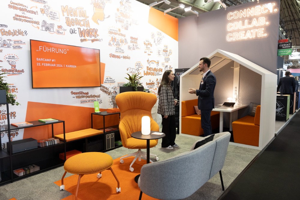 „Make the Market Moment Yours” ist das Leitthema des Messetrios 2026. Abbildung: Messe Frankfurt Exhibion GmbH / Jens Liebchen