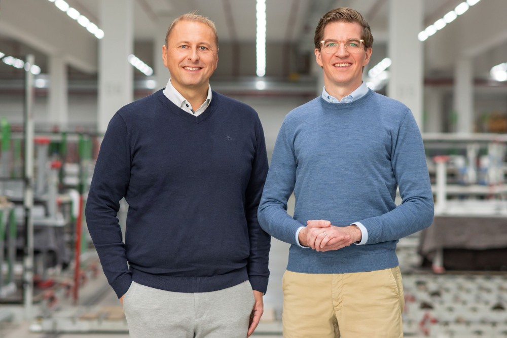 Jens Heller (links) und Philipp Müller übernehmen die Geschäftsführung von Speedpoint. Abbildung: VS