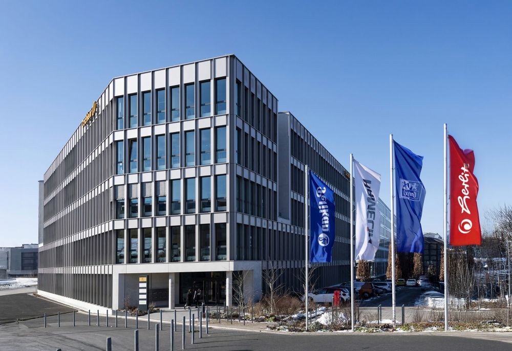 Der Verwaltungssitz von Hamelin in Gronau. Das Unternehmen konnte die Integration von Pelikan und herlitz erfolgreich abschließen. Abbildung: Hamelin GmbH