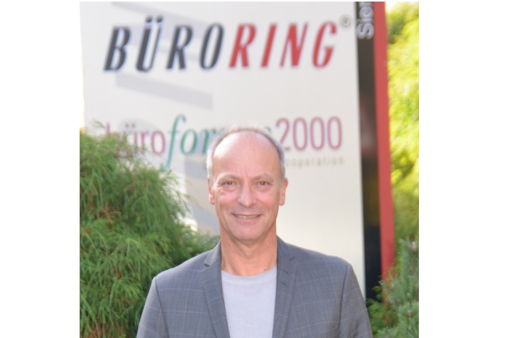 Im Interview: Ingo Dewitz, Vorstand Marketing und Vertrieb bei der Büroring eG. Abbildung: Büroring