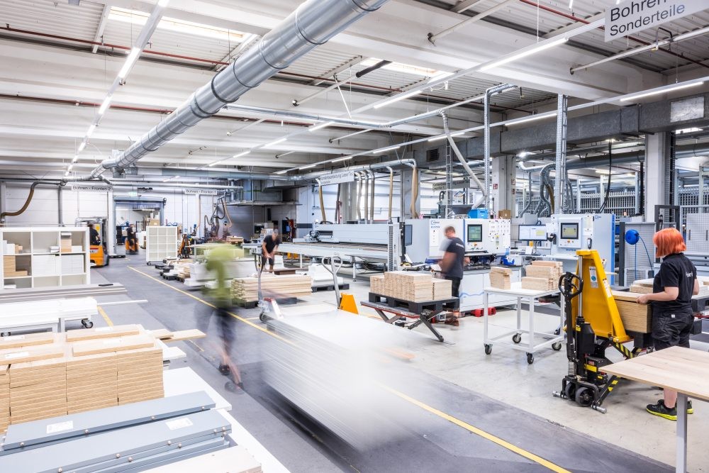 Febrü setzt auch in 2026 auf Investitionen in die eigene Fertigung. Abbildung: Febrü