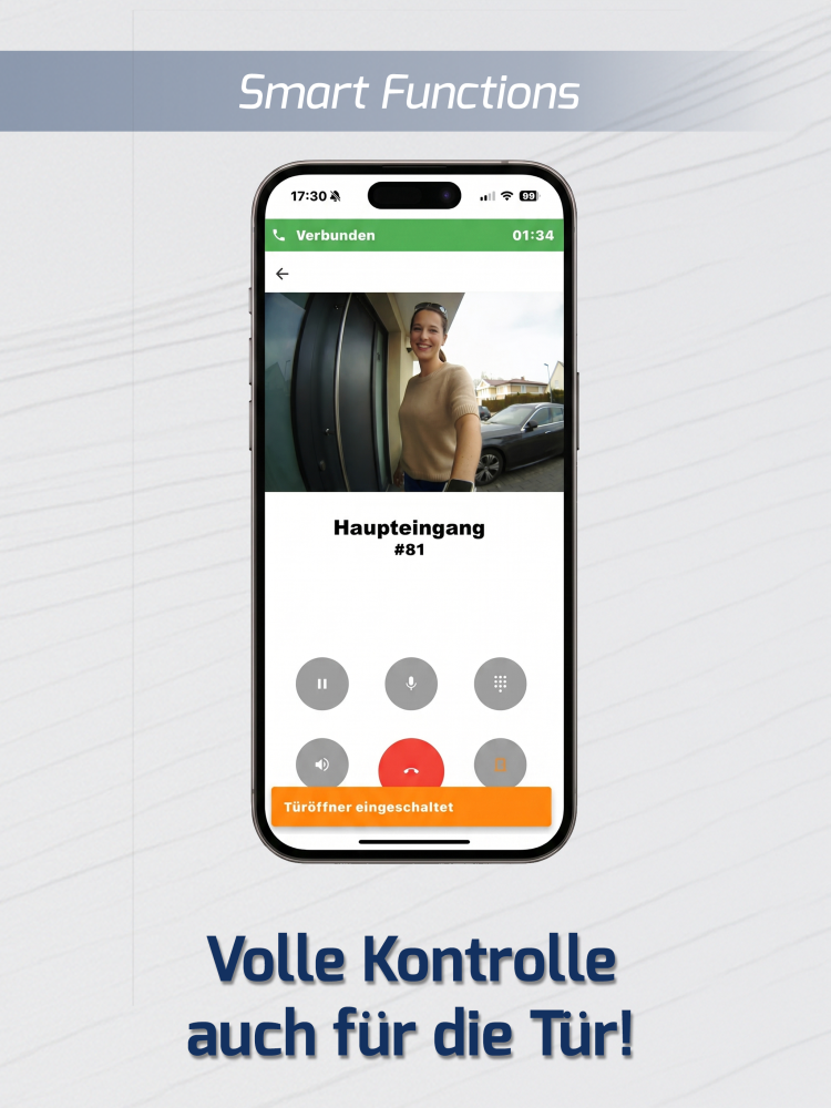Die neue Dashboard App 2 von Agfeo bietet zahlreiche Funktionen und smarte Erweiterungen. Abbildung: Agfeo
