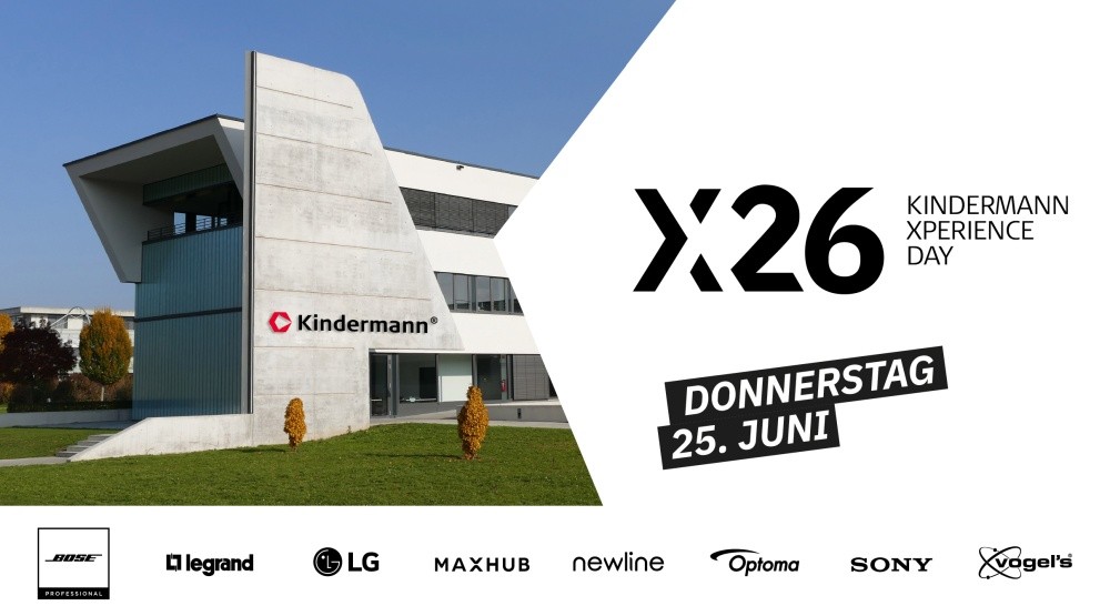 Kindermann lädt zum Xperience Day an den Hauptsitz nach Eibelstadt bei Würzburg ein. Abbildung: Kindermann