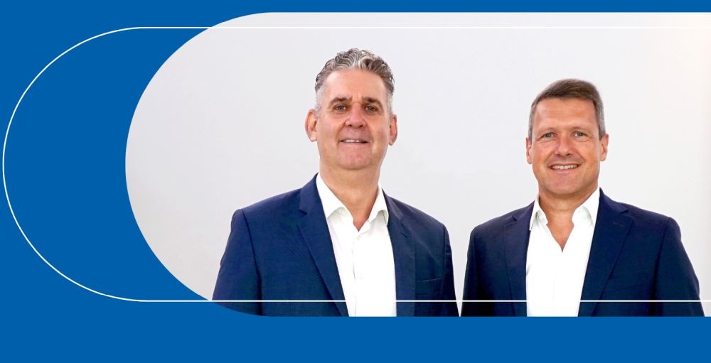 Das neue Duo Steen Sörensen und Peter Bachmann leitet künftig die Bachmann Group. Abbildung: Bachmann Group