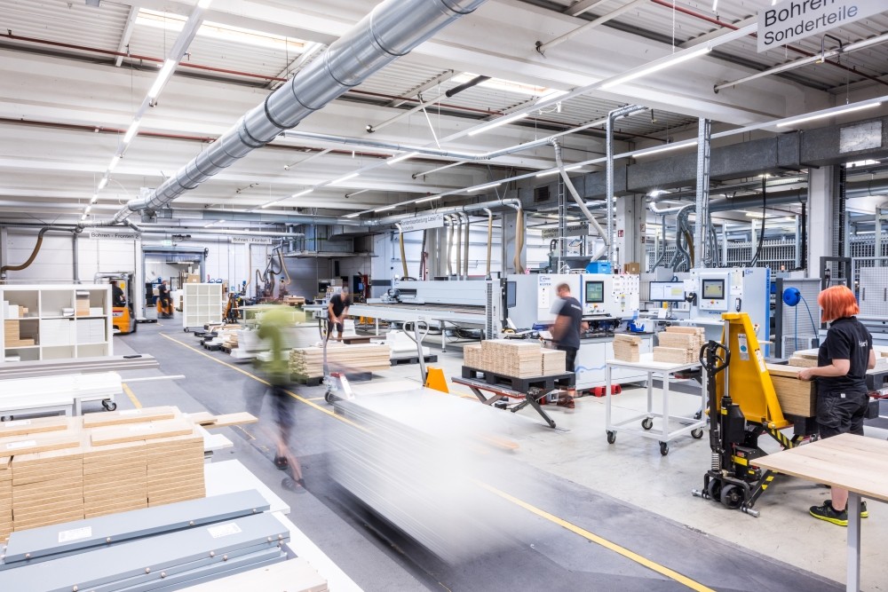 Febrü hat im Jahr 2026 rund 2,2 Millionen investiert. Einen Großteil davon in die Produktion am Standort Herford. Abbildung: Febrü
