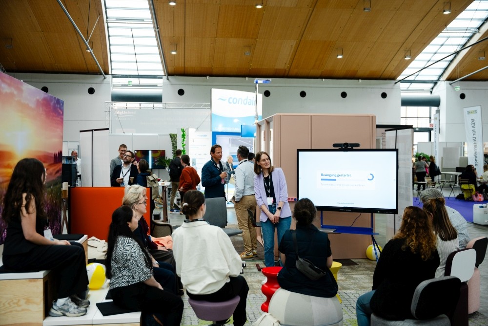 Auf der kommenden newwork@Learntec werden zahlreiche Workshops zum Thema New Wok angeboten. Abbildung: Messe Karlsruhe/Manasse Häußlein